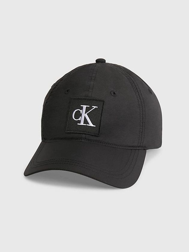 Calvin Klein USA CK Nylon Mens Cap Black 6078521-EN